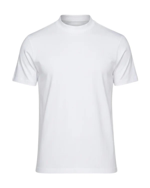 Kit 2 Camisetas Gola Alta - Algodão Egípicio