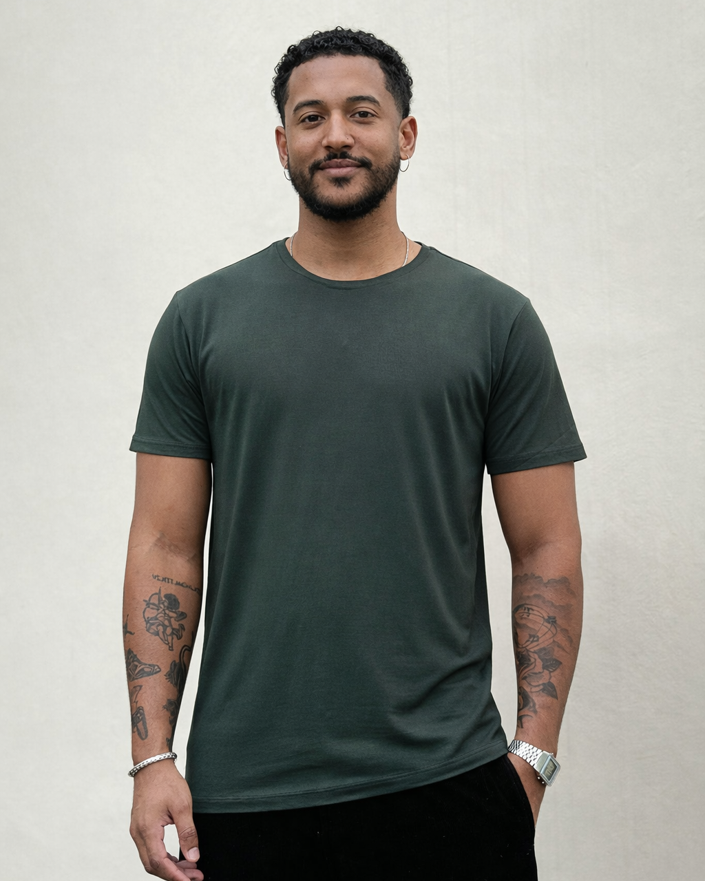 Kit de Camisetas Básicas - Algodão Egípicio